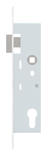 Rohrrahmenschloss verzinkt mit Dornmass 35mm- mit Anti-Panikfunktion E- DIN rechts-88-1150103-AP-E.R