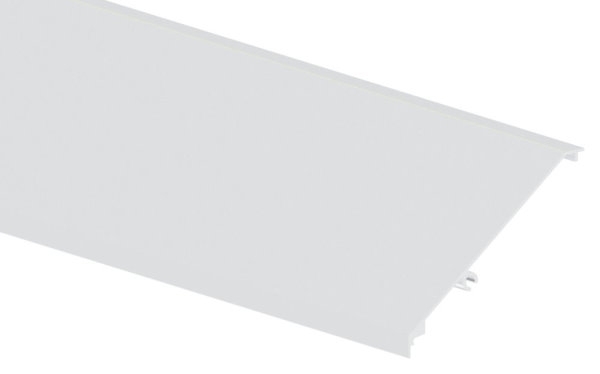Abdeckung Aluminium L = 3000 mm fuer Vordach-Profil eleganza canopy roh-88-11VDE-AB-3000.ROH
