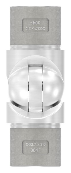 Gelenkstueck V2A fuer Rohr Ø 33-7 x 2-0 mm hohl fuer Kabel zum Stecken-88-1156255-320.33