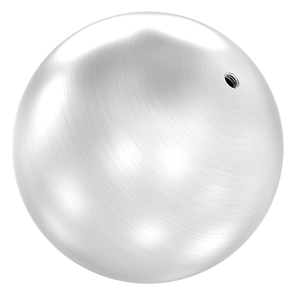 Hohlkugel Ø 150 mm mit Gewinde M10 V2A-11-4067.4