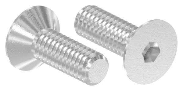 Senkkopfschraube Edelstahl A2 M4 x 12 Innensechskant ISO 10642-88-1158313-240.12