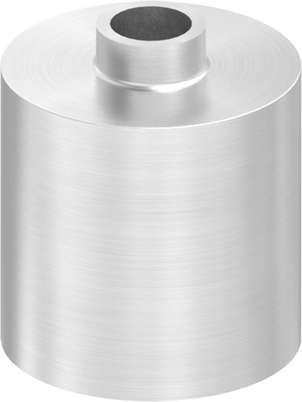 Glaspunkthalter-Unterteil Ø 30 mm- V2A- Hoehe- 30 mm-10-5000.4UT30