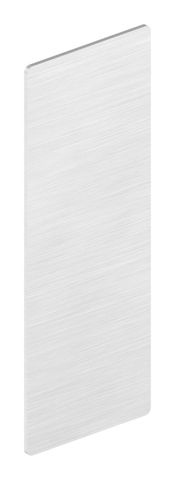 Endkappe - fuer Ganzglasgelaender - Masse- 124-5x46-5x1-5 mm - Aluminium-12-3071.6