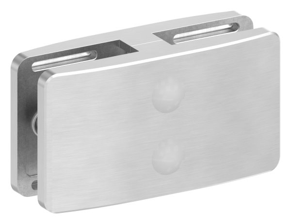 Sichtschutz Mittelglasklemme Edelstahl V2A -1-4301- eckig Mod- 26-88-1126-MK.V2A