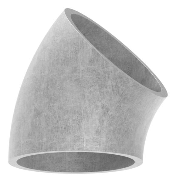 Schweißbogen 45°, 42,4 x 2,6mm, S235