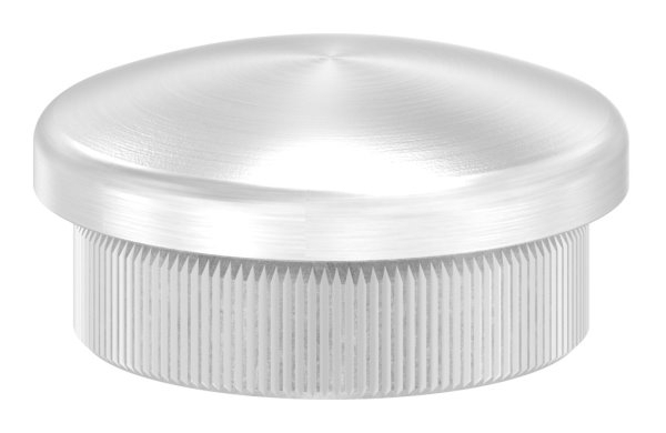 Rohrstopfen für Ø 26,9x2,0 mm leicht gewölbt zum Einschlagen | V2A