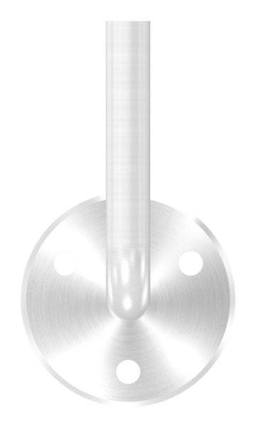 Handlaufhalter mit Ronde 58x4 mm zum Anschweißen V2A