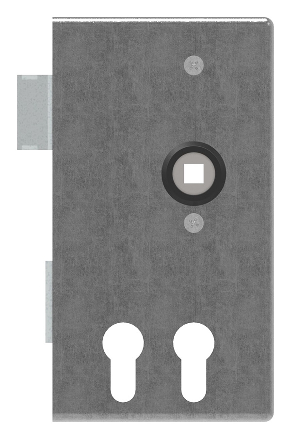 Schlosskasten Stahl B 30 mm fuer zwei Profilzylinder mit verzinktem Schloss-30-3250.8