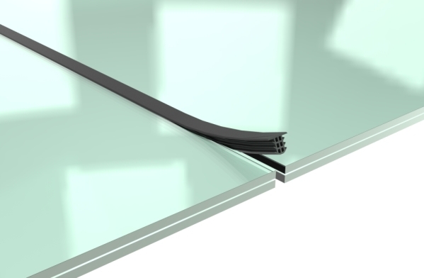 Zwischendichtung fuer Glaeser- L=3000mm-88-11VDE-GD.3000