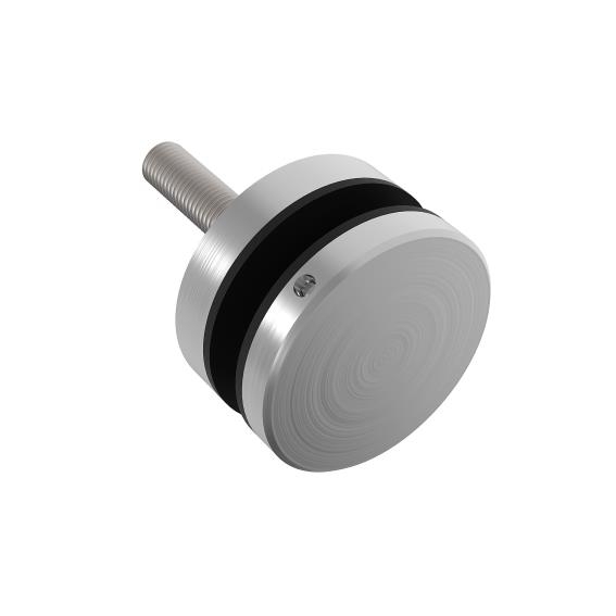 Glaspunkthalter Edelstahl AISI 304 fuer Glas 6-12-76 mm D 30 mm flach Schliff-89-11A0746FLEX1B-A.4