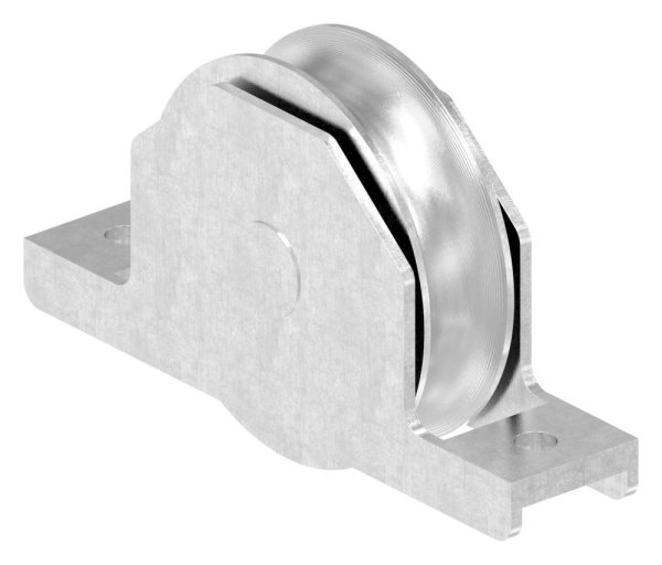 Schiebetorrolle- Ø 88mm- V2A-88-11338-90.VA