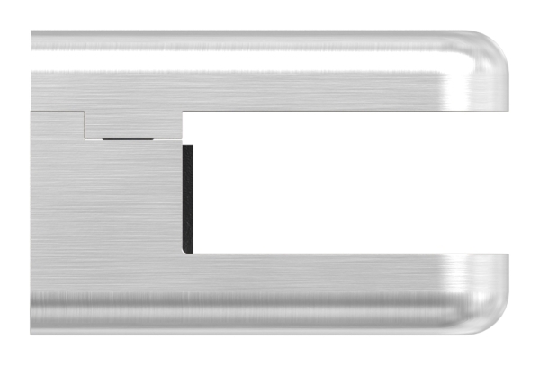 Glasklemme Mod- 45 Edelstahl V4A 45x45x28 mm gerade-88-114500.V4A