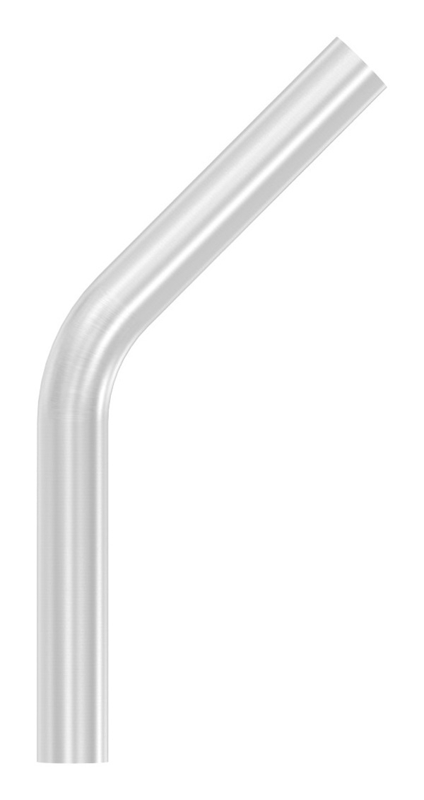 Bogen 45° | zum Schweißen | aus Rundrohr: Ø 42,4x2,6 mm | V2A