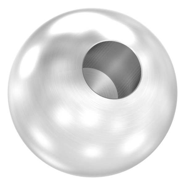 Kugel - Ø 40 mm - Vollmaterial mit Sackloch- 14-2 mm - V2A-11-4030.4