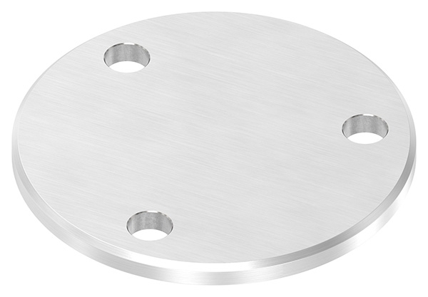 Ankerplatte Masse- 100x6 mm Laengsschliff - Fase V2A-11-2285.4