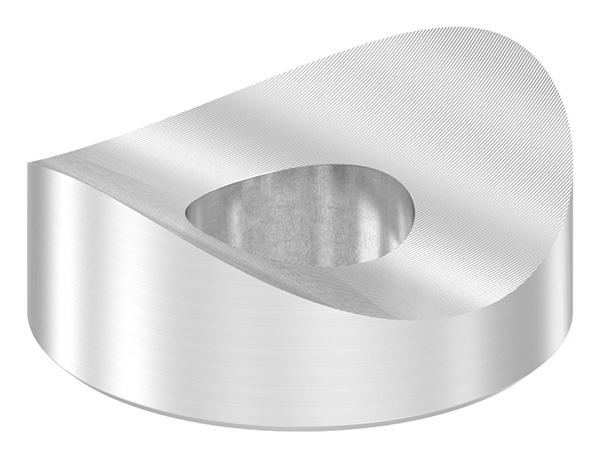 Ausgleichsstück Ø 25 mm für Rundrohr Ø 33,7 mm V2A