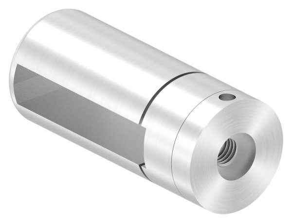 BRENK-fix® Grundhalter für Flachstäbe 50 x 10mm, ALU