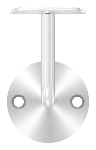 Handlaufhalter V2A fuer Rohr 42-4 mm Ronde Ø 70x4 mm Wandabstand 79 mm verschweisst-88-1150304-240.V