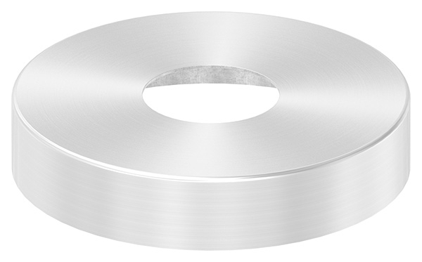 Abdeckrosette Ø 125x25 mm fuer Rundrohr Ø 42-4 mm V2A-11-2514.4