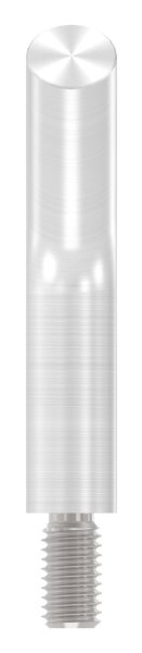 Stift 135° gebogen Maße: 60x12 mm Gewinde: M8x15 mm zum Anschweißen V2A