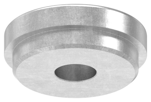 Stahlkappe leicht gewoelbt fuer Rohr 42-4 x 2-5mm mit Bohrung 12-3mm-88-11163.4201