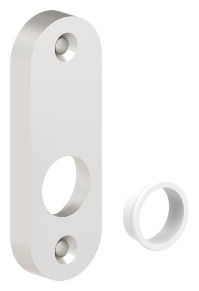 Alu-Kurzschild | Maße: 30x87x10 mm | Aluminium EV1