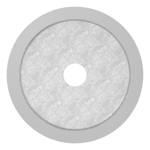 Glas-Punkthalter Ø 62 mm Unterteil | Höhe 20 mm | V2A