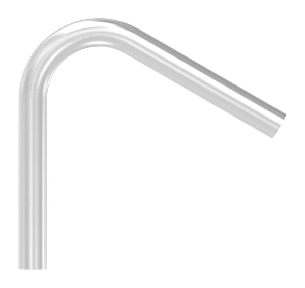 Bogen 120° zum Schweissen aus Rundrohr- Ø 33-7x2-6 mm V2A-11-3777.4