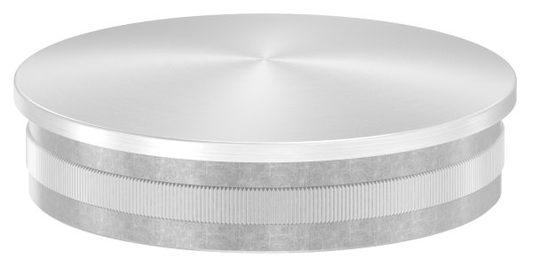 Rohrstopfen, für Rohr 76,1 x 2,0mm, V2A