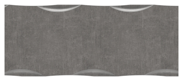 Vierkant gehaemmert - Material- 30x30 mm - Laenge- 3000 mm - Stahl -Roh- S235JR-30-1493.8