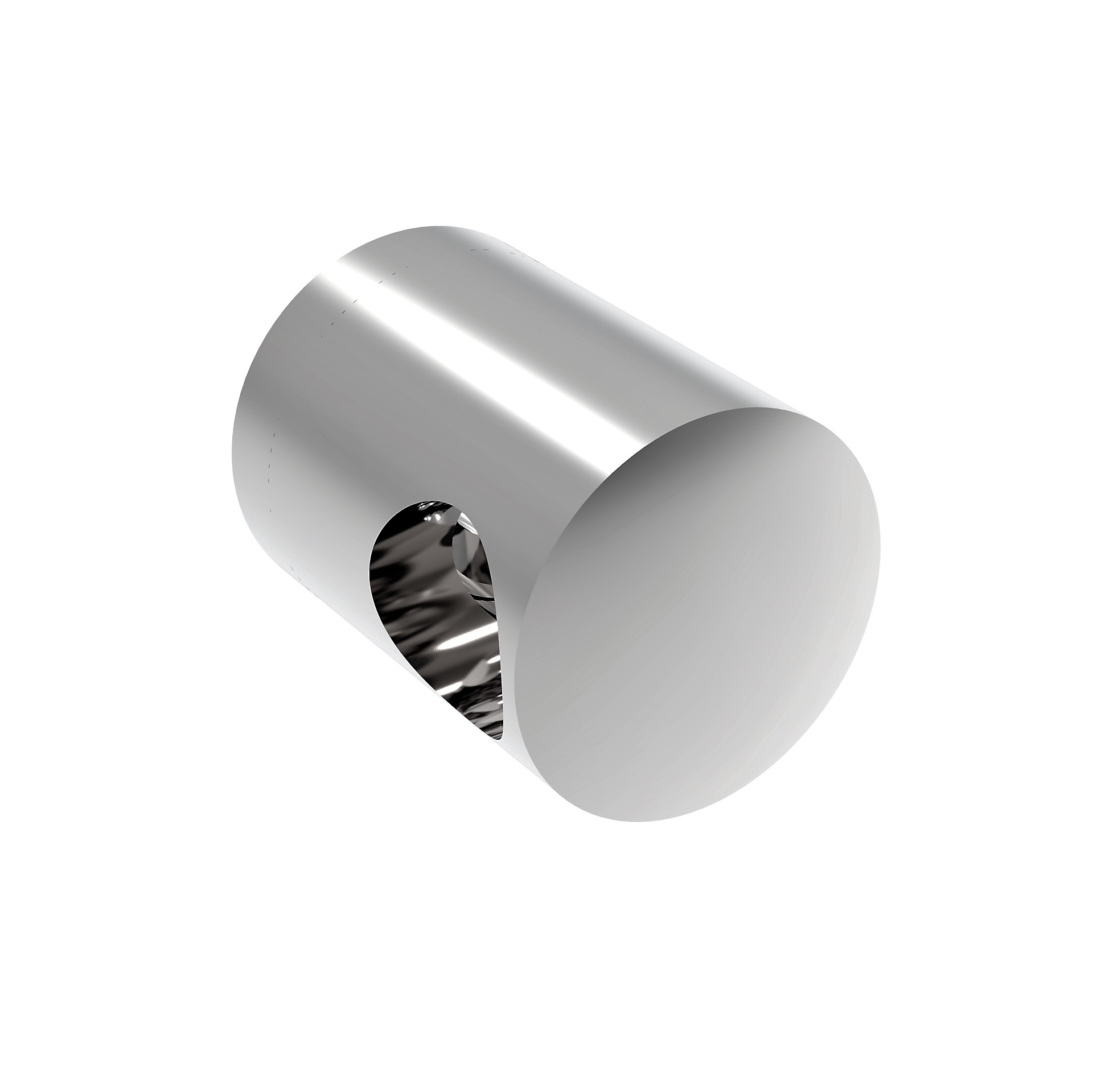Fuellstabhalter Edelstahl AISI 304 d12 fuer Flachpfosten Glanz einstellbar-89-11A0830000L-A.4