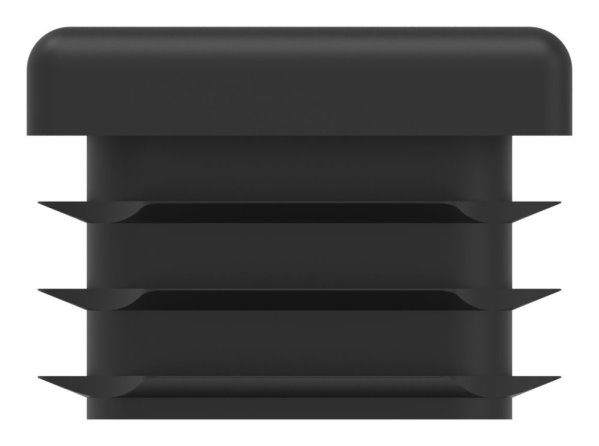 Kunststoffkappe für Quadratrohr 25x25mm