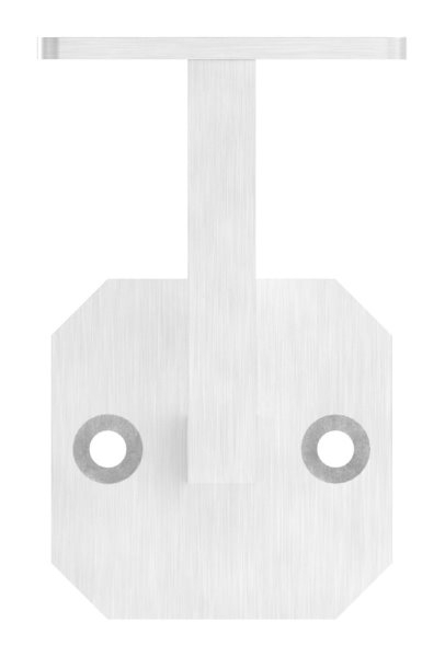 Handlaufhalter eckig mit gerader Halteplatte