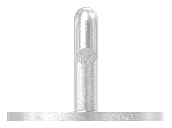 Befestigungsoese Edelstahl V4A Rundeisen Ø 6 mm mit runder Platte- 2 Bohrungen-88.11100076006