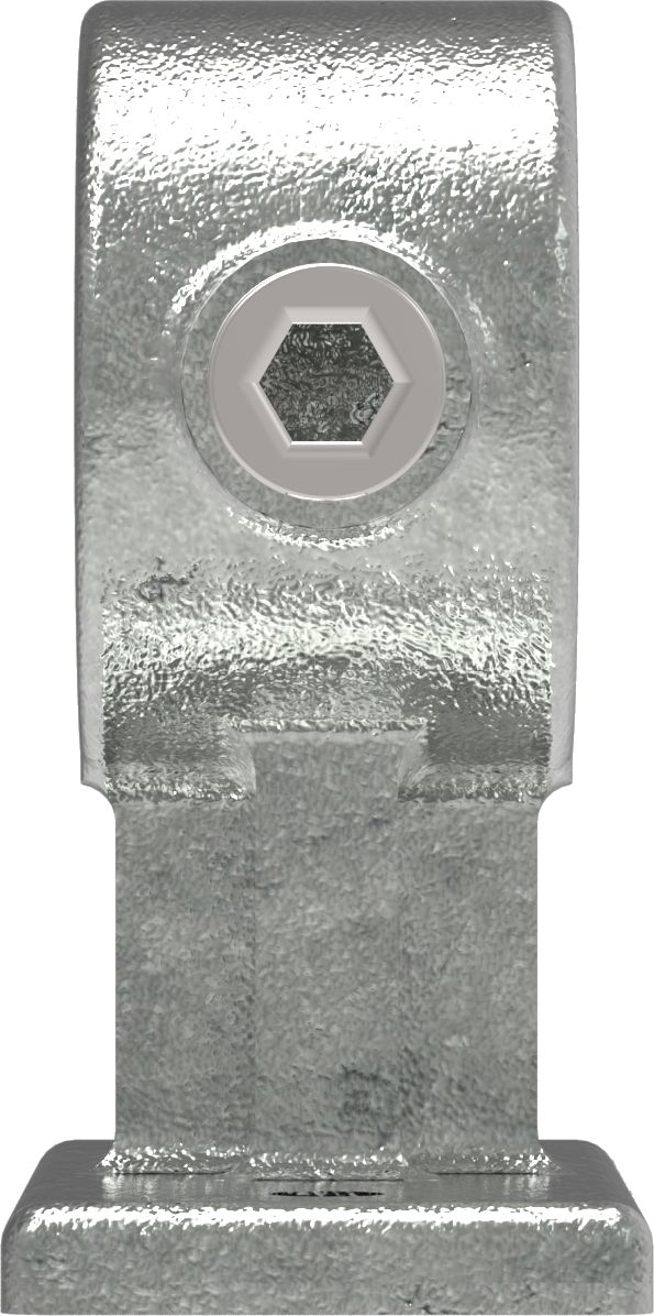 Rohrverbinder Handlaufhalterung Befestigungsschraube 90° Ø 33-7 mm -1- - Temperguss verzinkt - 143WB34-143WB34