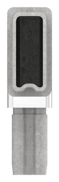 Verbindungsstück 90° für Rohr 40x20x2mm, V4A