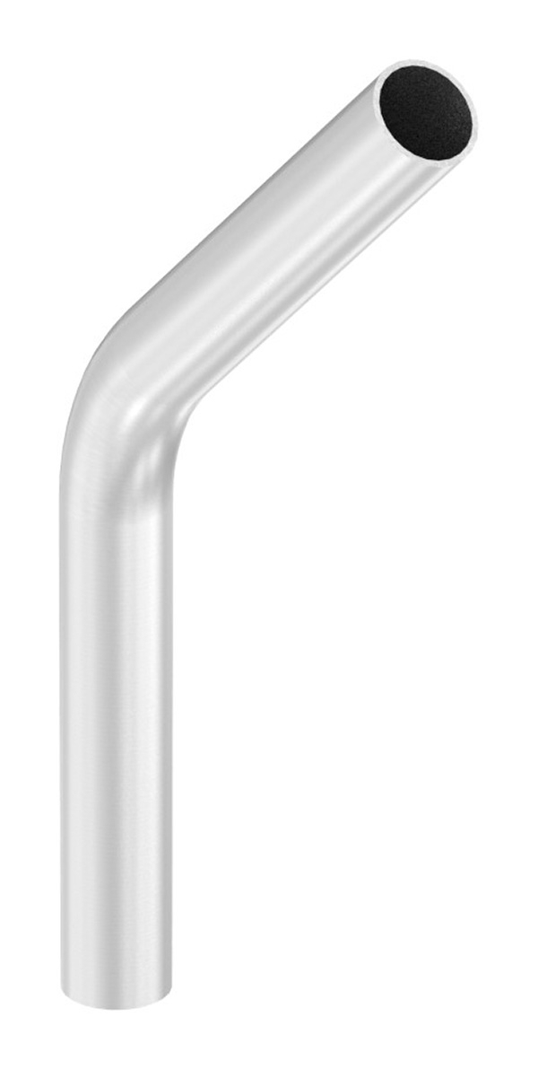 Bogen 45° | zum Schweißen | aus Rundrohr: Ø 42,4x2,6 mm | V2A