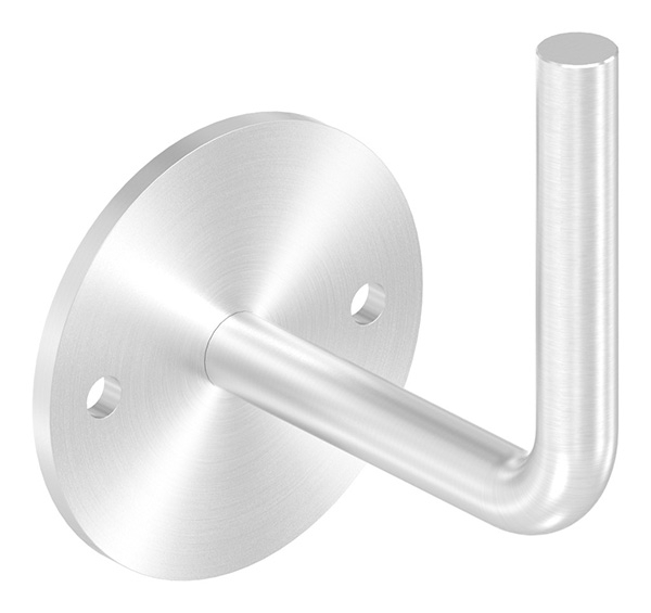 Handlaufhalter V4A Ronde Ø70x4 mm Buegel Ø12 mm WA 79 mm zum Anschweissen- verschraubt-11-2010.1