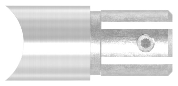Anschlussstueck 90° fuer Rundrohr Ø 33-7x2-0 mm V2A-11-3386.4