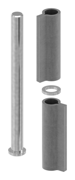 Anschweissband Stahl 2-teilig schwer Tragkraft 450 kg-30-3940.8