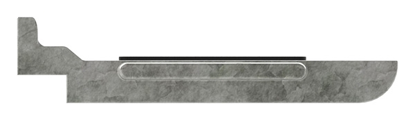 1 Sicherungsboden zu Glasklemme 60x70x45 mm AbZ Zink
