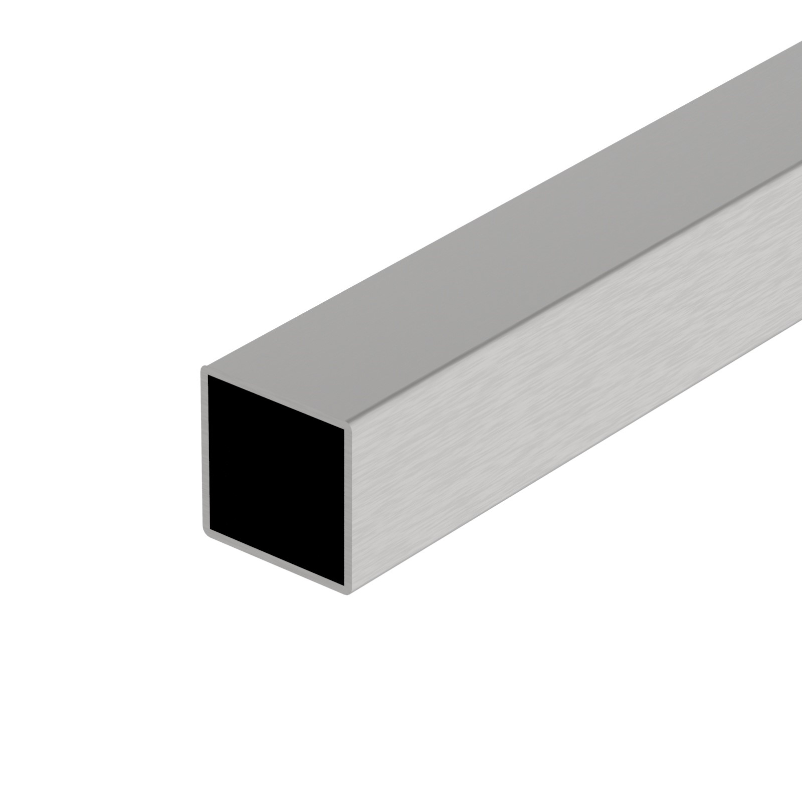 Edelstahl Vierkantrohr AISI 304 40x40x2 mm Laenge 1500 mm geschliffen-89-11A40X40X21500-A.4