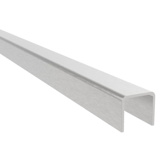 U-Profil Edelstahl V2A 24 x 24 mm geschliffen L = 5000 mm-89.A69000245000EXCLUSIVE