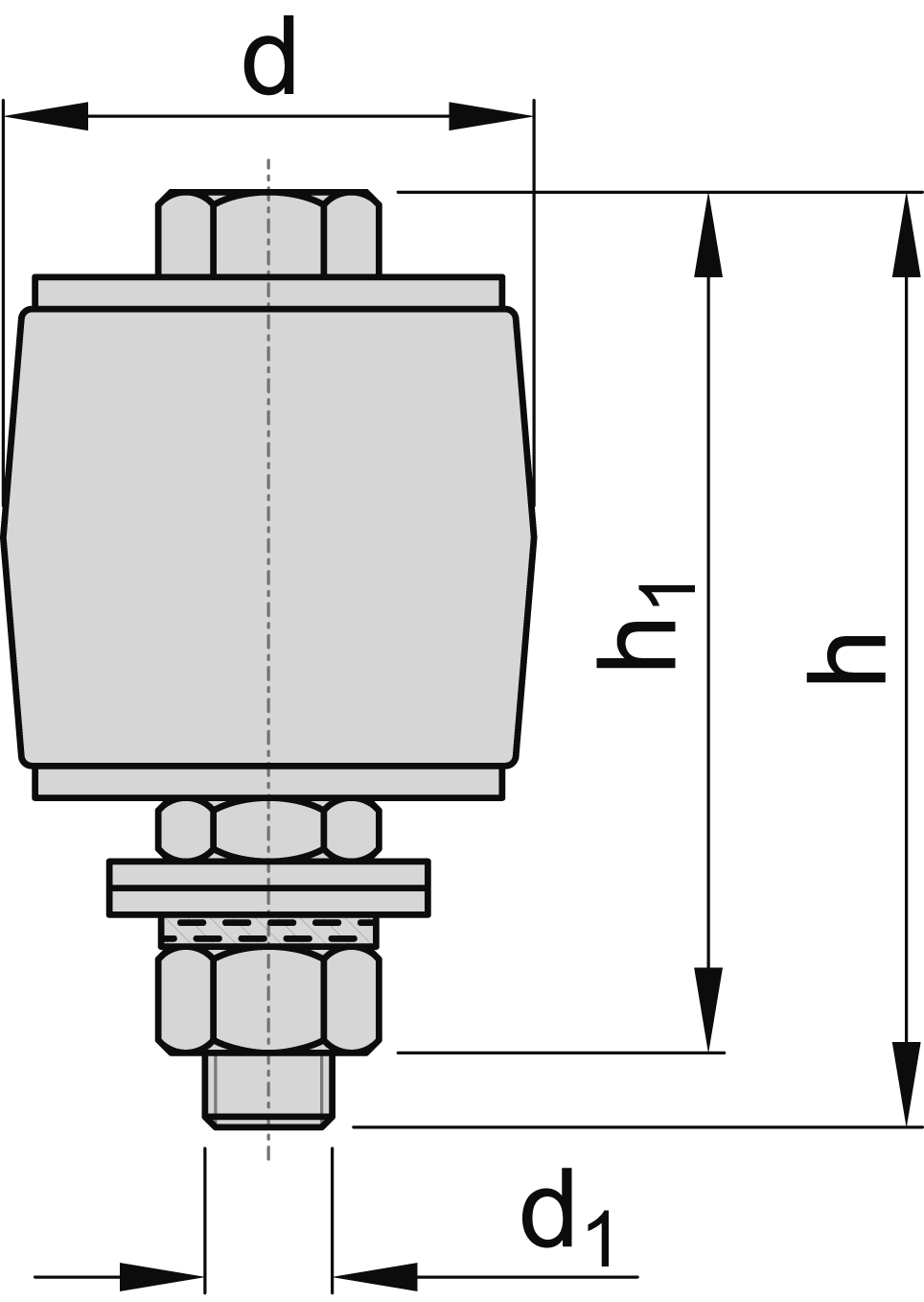 Aussenfuehrungsrolle Lose Groesse 50 MEA 10334010-60-0028.10