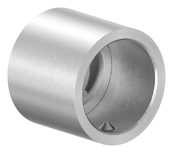 Wandbefestigung Edelstahl V2A fuer Rohr Ø 26-9 mm geschliffen Korn 240-88-1154180-240.27