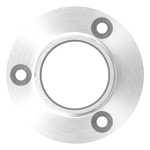 Bodenanker für Rohr 33,7mm, V2A