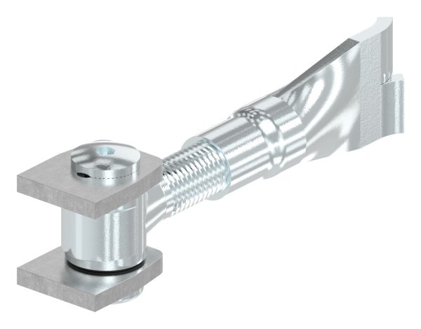 Torband M18 | verstellbar | zum einmauern | Stahl (roh) S235JR