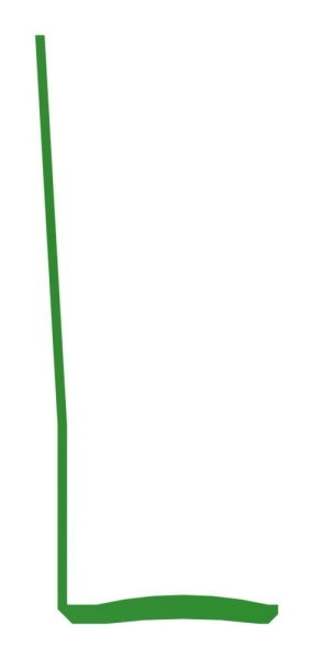 L-Keil zum Einlegen ins Profil- fuer Montage-Set 80502-GU-88-1180502-GU.LK