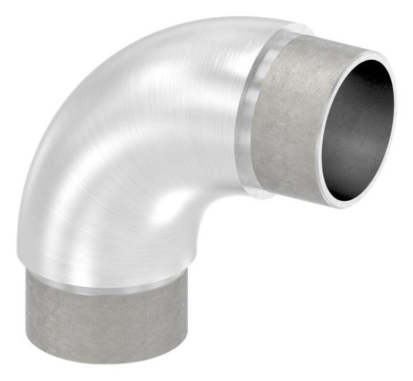 Rohrbogen 90° rund V2A für Rundrohr Ø 40,0x2,0 mm