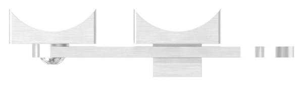 Türriegel für Rohr 42,4mm, V4A